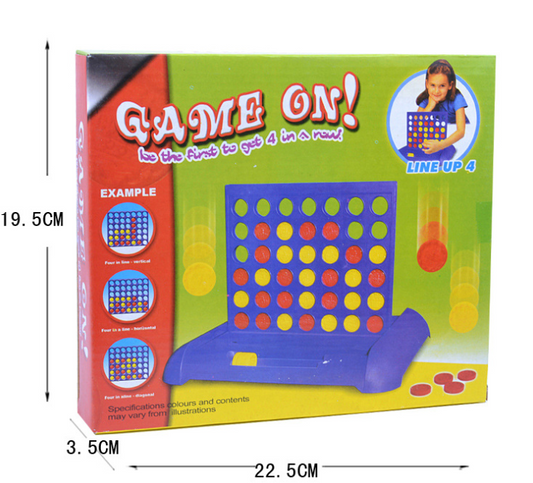 3D Four-in-a-Row Game for Kids - Chess Toy