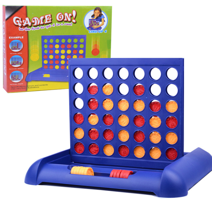 3D Four-in-a-Row Game for Kids - Chess Toy